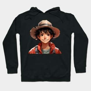 Reimagined Monkey D. Luffy from One Piece Hoodie